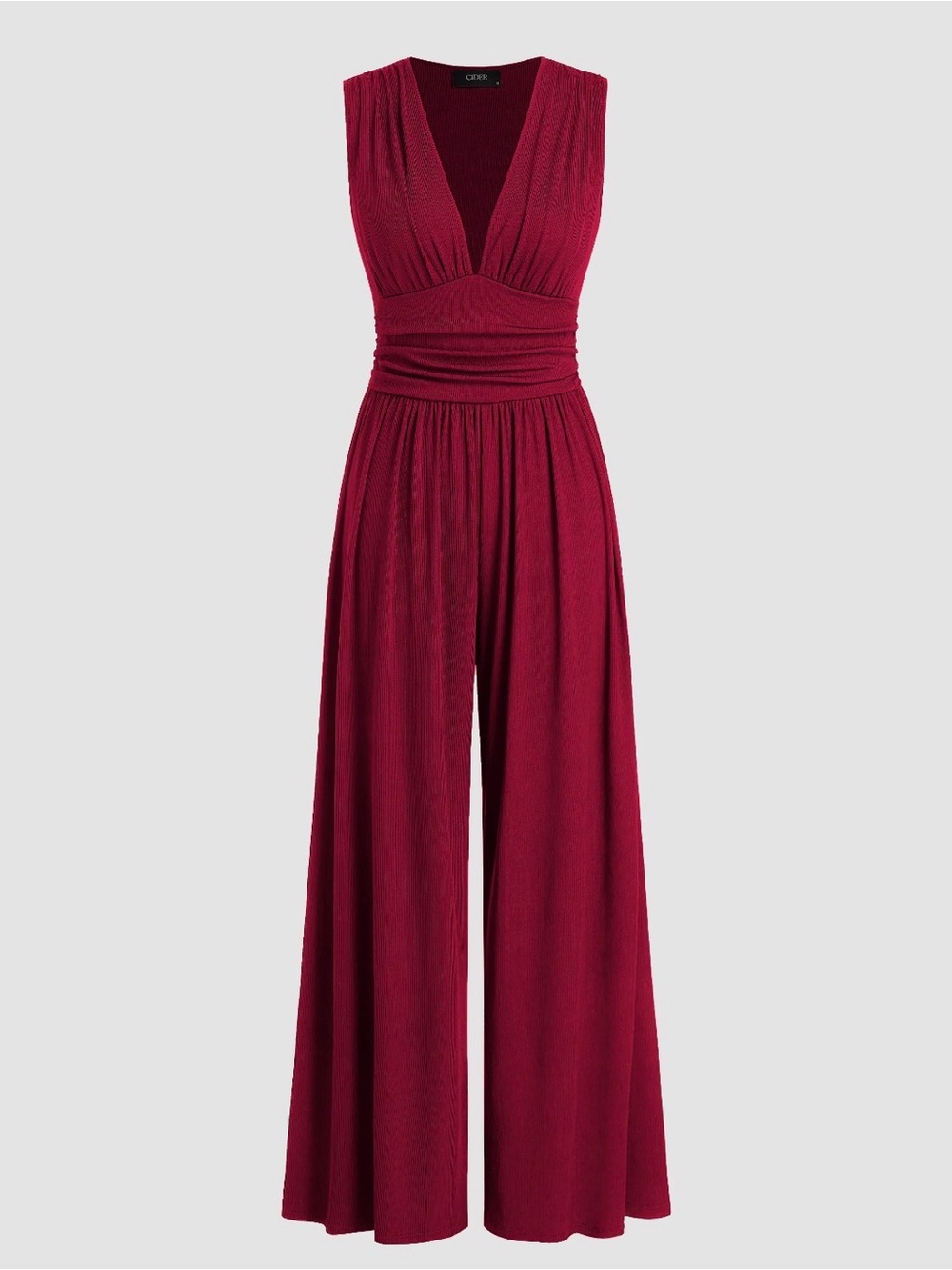Glamorous Red V-Neck jump suit by